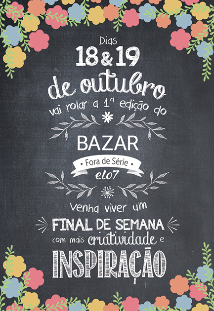 Elo7 organiza o primeiro Bazar Fora de Série