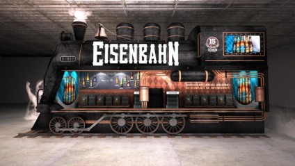 Eisenbahn presta homenagem a Blumenau na Oktoberfest 2017