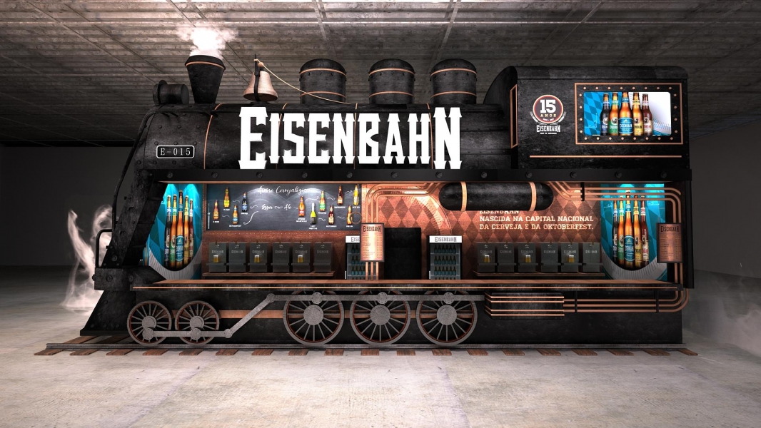 Eisenbahn presta homenagem a Blumenau na Oktoberfest 2017 Eisenbahn presta homenagem a Blumenau na Oktoberfest 2017