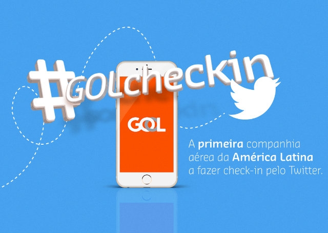 Gol é a primeira empresa aérea a oferecer check-in pelo twitter