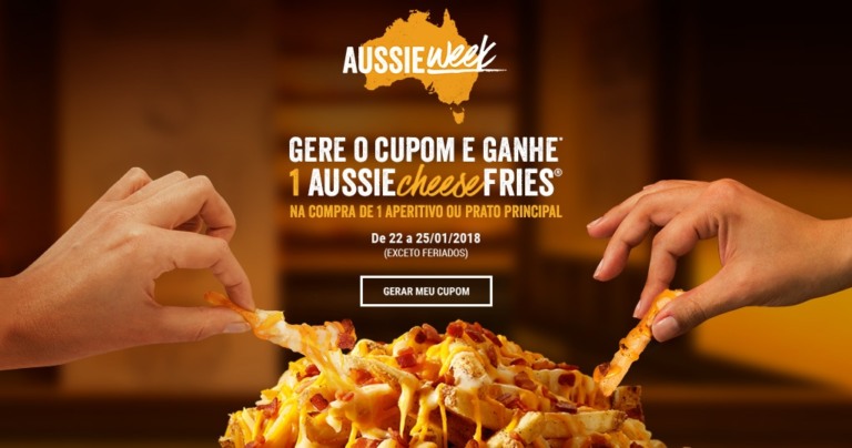 Outback comemora Dia Nacional da Austrália e presenteia clientes com sua famosa batata Outback comemora Dia Nacional da Austrália e presenteia clientes com sua famosa batata