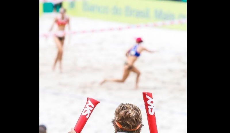 SKY realiza ativações no vôlei de praia