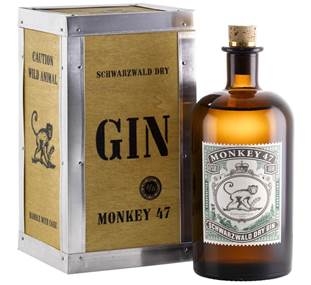 Pernod Ricard, dona da Absolut, lança gim Monkey 47 no Brasil