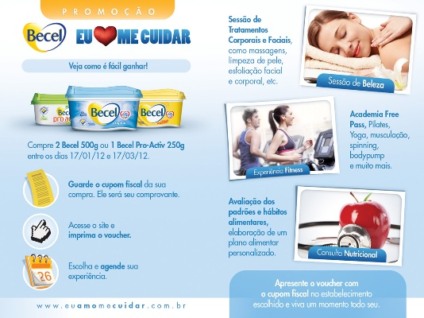 Becel usa brinde para cuidar de seu consumidor