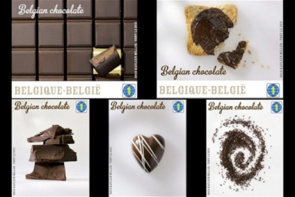 Bélgica adiciona chocolate em selos postais
