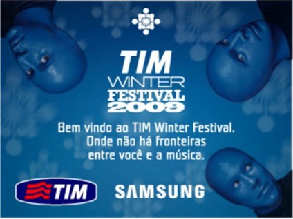 UP Time promove TIM e Samsung no Winter Festival