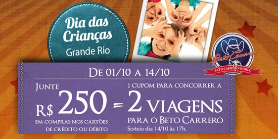 Ação promo do Grande Rio leva ao Beto Carrero World