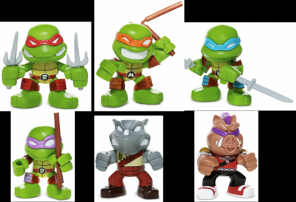 Bob's lança promoção com toy arts de 'As Tartarugas Ninja'