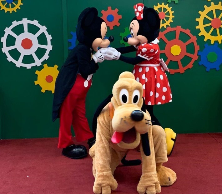 Mickey, Minnie e Pluto chegam em Curitiba para encontros gratuitos