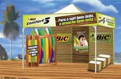 BIC com ações promocionais no Super Surf
