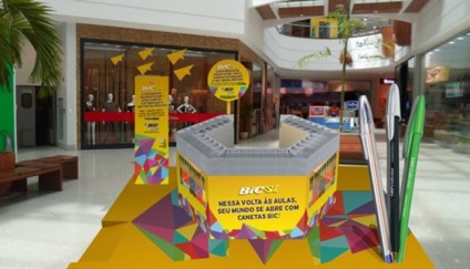 BIC leva estande de customização até o RioMar Recife 