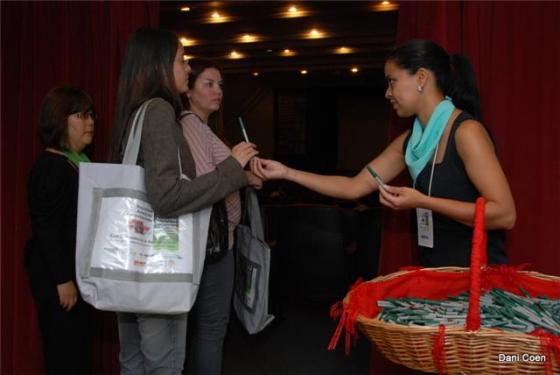 BIC fornece canetas ecológicas em evento BIC fornece canetas ecológicas em evento