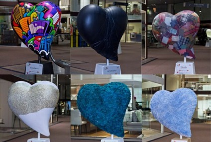 Esculturas da Big Heart Parade vão a leilão