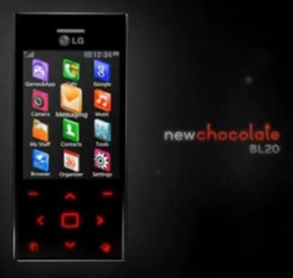 Novo Chocolate da LG está à venda