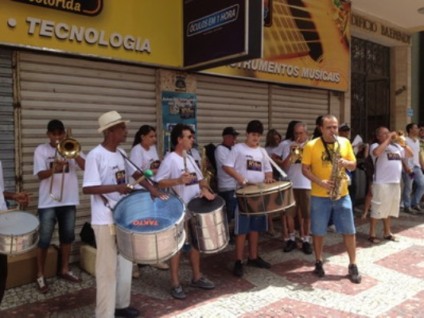 Bloco da Kika agita o Calçadão de Juiz de Fora