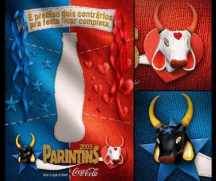 Coca-Cola muda de cor em Parintins
