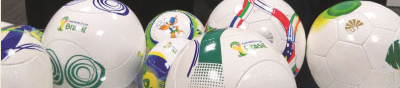 Tem início as vendas das bolas oficiais da Copa de 14