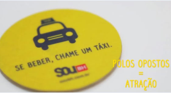 Bolacha de chopp magnética é usada em ação promo