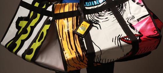 Bolsas sustentáveis geram renda para o Arte Geral