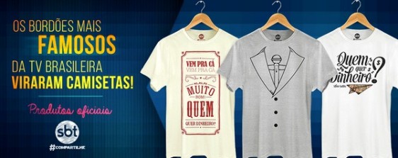 SBT Store lança produtos inspirados nos bordões de SS