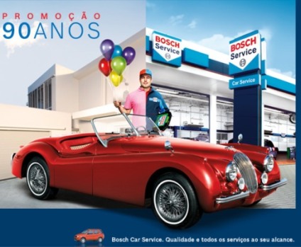 Bosch Car Service sorteia réplica de Jaguar