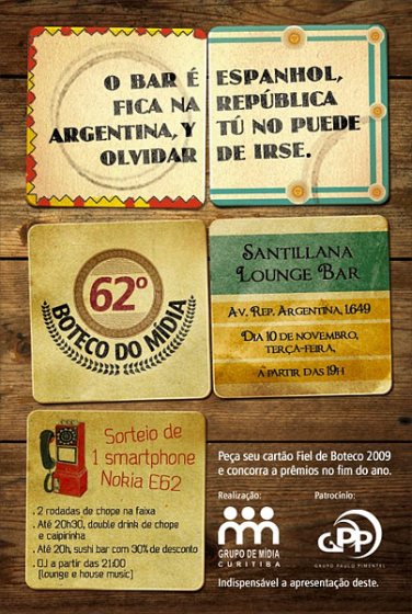 Boteco do Mídia na 62ª edição