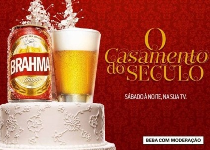 Copaço da Brahma combina latinha com garrafa