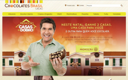 Chocolates Brasil entrega casas em ação promo 