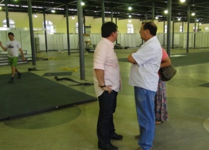 Preparativos finais para a BNTM-2012