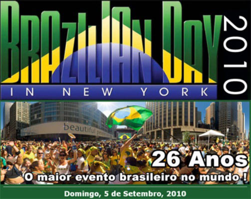 Hoje é “Brazilian Day” em Nova York Hoje é “Brazilian Day” em Nova York