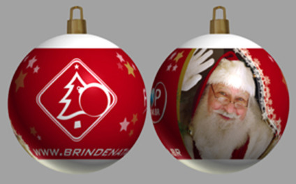Natal personalizado com Brinde Natalino