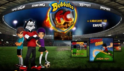 Muitos prêmios na promo "Bubbaloo Futbol Club"