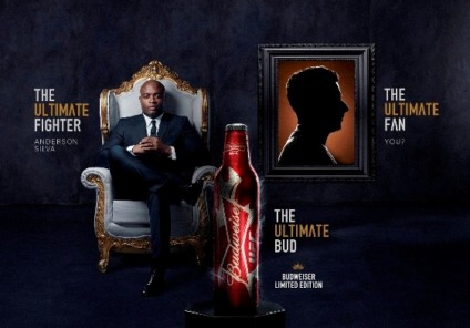 Bruce Buffer narra vídeo na ação promo de Budweiser