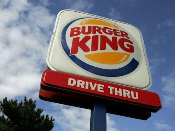 Imagem mostra logomarca do Burger King, que fez campanha promocional com PIX