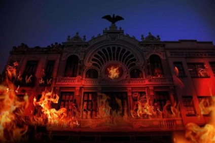 Burn projetou chamas em prédio no Centro do RJ