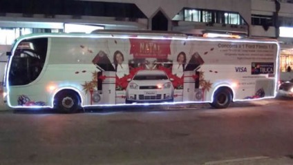 Promoção com outdoor ambulante no RJ