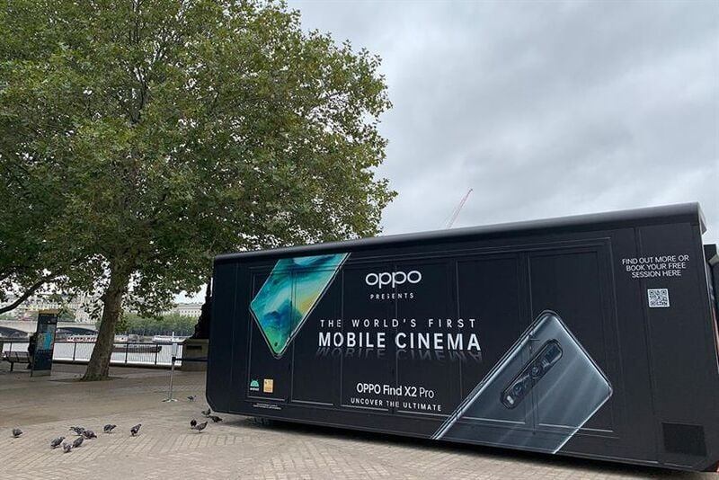 Ativação em Londres cria primeiro cinema mobile do mundo