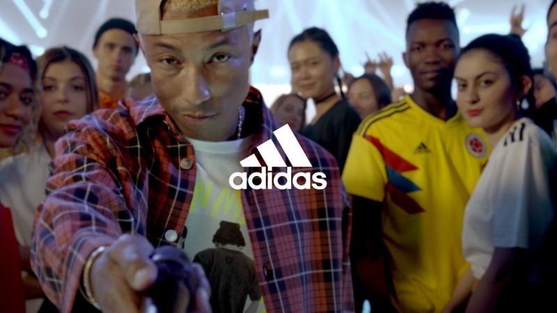 Comercial da Adidas tem 56 celebridades