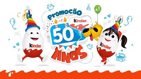 Kinder realiza sonhos dos consumidores em seu 50º aniversário