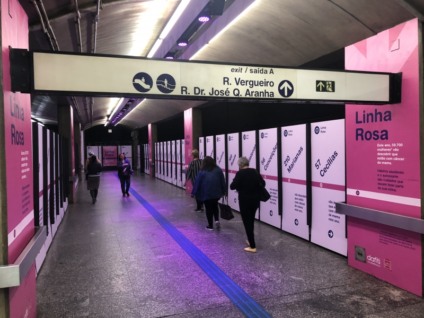 Linha Rosa traz alerta para o câncer de mama