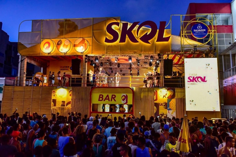 Casa Skol promoveu festa para ambulantes em Salvador