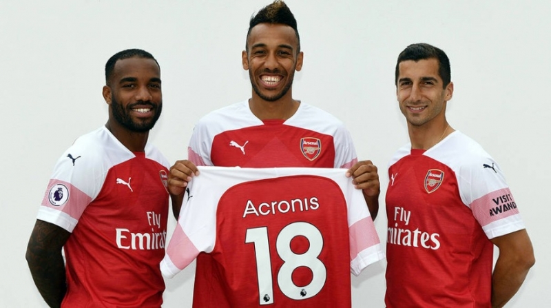 Arsenal fecha parceria global com a Acronis