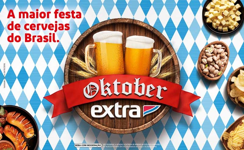 Extra traz promoção inspirada na Oktoberfest