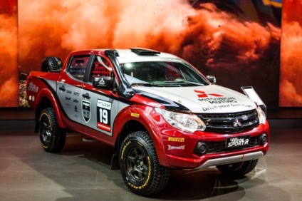 Mitsubishi apresenta seu novo carro de rali no SDA