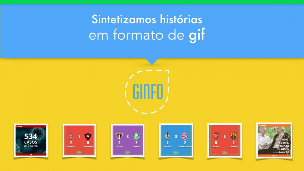 App transforma notícia em GIF e vence Hackathon Globo