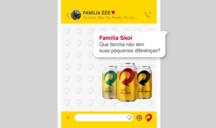 Grupos no WhatsApp inspiram nova campanha da Skol