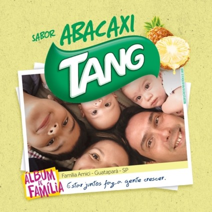 Consumidores reais estampam novas embalagens de Tang