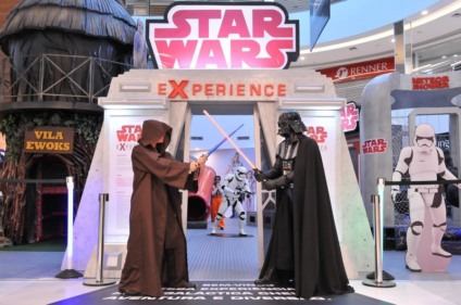 Evento Star Wars estreia no Estação