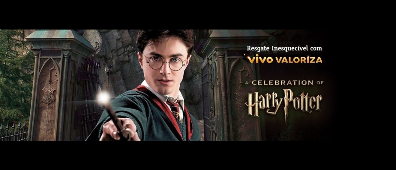 Vivo levará cliente fã de Harry Potter para o evento “A Celebration of Harry Potter” Vivo levará cliente fã de Harry Potter para o evento “A Celebration of Harry Potter”