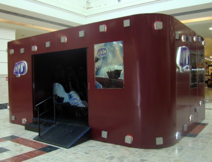 Grand Plaza Shopping oferece cinema 4D